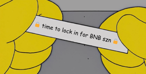 time to lock in for BNB season